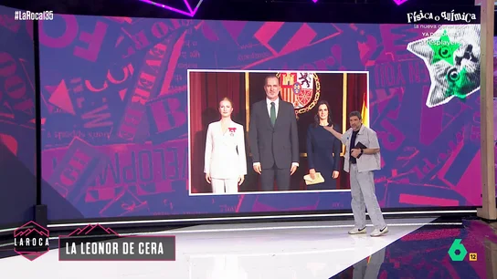 Nacho García, sobre la familia real en el Museo de Cera Nacho García, sobre la familia real en el Museo de Cera