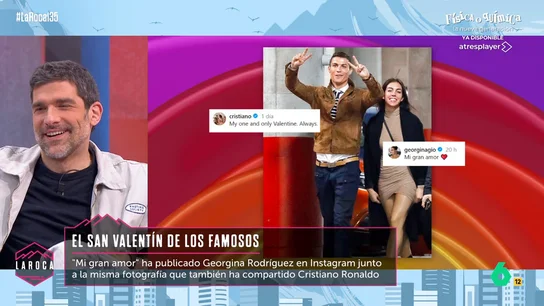 Nacho García analiza la foto que compartió Cristiano Ronaldo por San Valentín: "Es una foto con la persona que más quiere del mundo y su pareja Georgina Rodríguez" Nacho García analiza la foto que compartió Cristiano Ronaldo por San Valentín: "Es una foto con la persona que más quiere del mundo y su pareja Georgina Rodríguez"