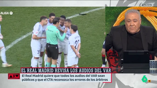Ferreras, sobre Medina Cantalejo y Clos Gómez: "Continúan cada semana celebrando el destrozo del fútbol español" Ferreras, sobre Medina Cantalejo y Clos Gómez: "Continúan cada semana celebrando el destrozo del fútbol español"