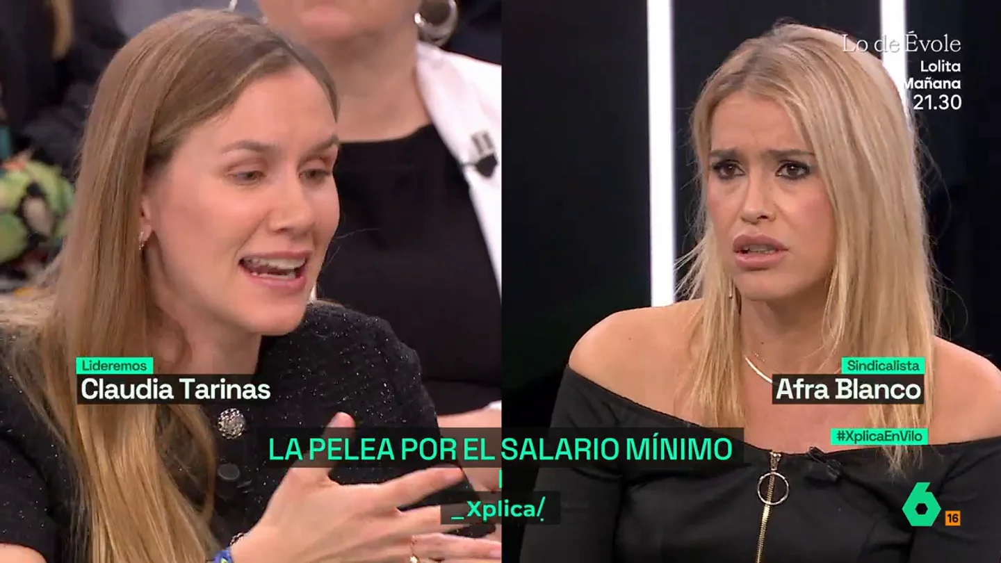 "Pero de qué estamos hablando, de verdad": la reacción de Afra Blanco a la reflexión de una joven sobre el diálogo social "Pero de qué estamos hablando, de verdad": la reacción de Afra Blanco a la reflexión de una joven sobre el diálogo social