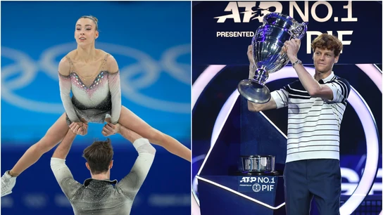 Laura Barquero y Jannik Sinner Laura Barquero y Jannik Sinner