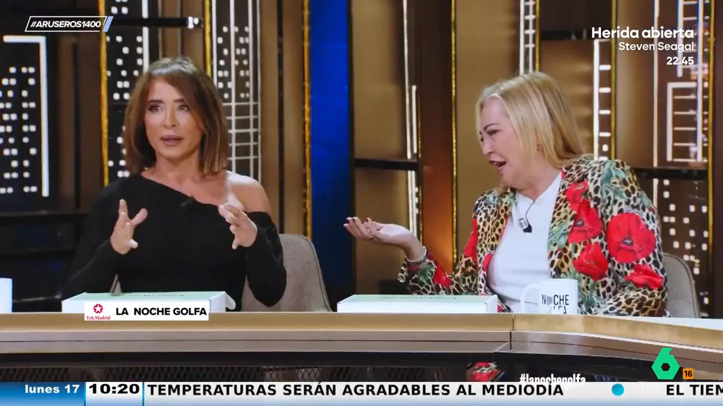 La respuesta viral de Belén Esteban a María Patiño sobre su vida sexual: "Fo**** como una loca" La respuesta viral de Belén Esteban a María Patiño sobre su vida sexual: "Fo**** como una loca"
