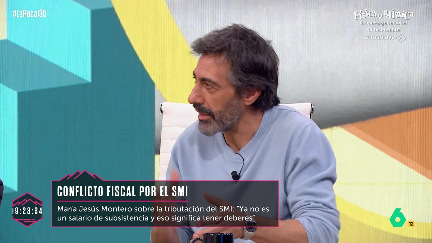 LA ROCA Juan del Val, cuando Tania Sánchez desea a Gonzalo Miró que no gane 10.000 euros al mes: "No te fíes" LA ROCA Juan del Val, cuando Tania Sánchez desea a Gonzalo Miró que no gane 10.000 euros al mes: "No te fíes"
