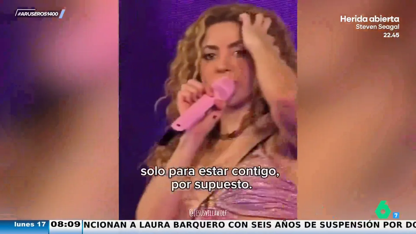 Alfonso Arús, tras el "por ti me mudé a un país socialista" de Shakira en pleno concierto: "Ya es lo último" Alfonso Arús, tras el "por ti me mudé a un país socialista" de Shakira en pleno concierto: "Ya es lo último"