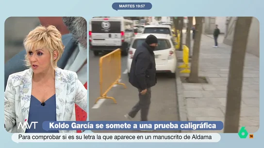 Cristina Pardo ironiza sobre Koldo García y su prueba caligráfica: "Tiene más informes médicos que el papa" Más Vale Tarde analiza con Alfonso Pérez Medina la prueba caligráfica a la que se ha sometido Koldo García para comprobar si su letra aparece en manuscritos de Aldama, así como los informes médicos que ha presentado como justificación.