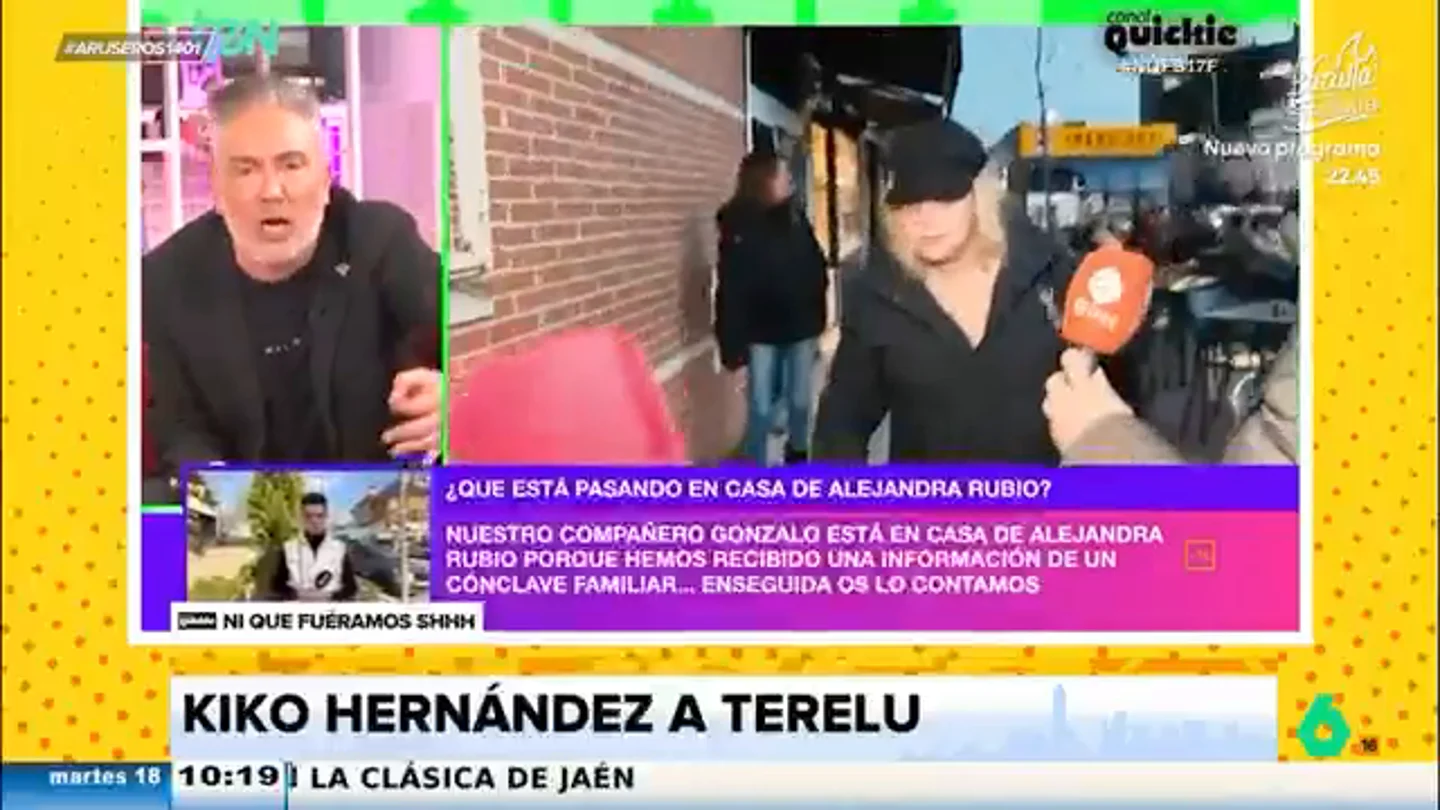 Kiko Hernández carga contra Terelu Campos: "Has vivido toda tu puñetera vida de tu madre y ahora, de tu hija, y luego, de tu nieto" Kiko Hernández carga contra Terelu Campos: "Has vivido toda tu puñetera vida de tu madre y ahora, de tu hija, y luego, de tu nieto"