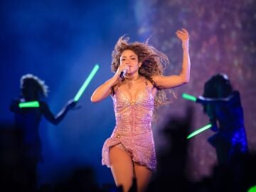 Shakira en su concierto de R&iacute;o de Janeiro