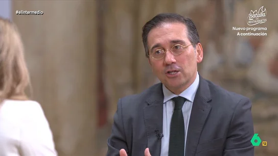 Albares advierte tras los aranceles de Trump: "Si tenemos que proteger a nuestra industria Europa puede hacerlo" El ministro de Asuntos Exteriores considera que las amenazas del presidente de EEUU son "solo comentarios". "España quiere una política de serenidad y, llegado el caso, firmeza", añade Albares.
