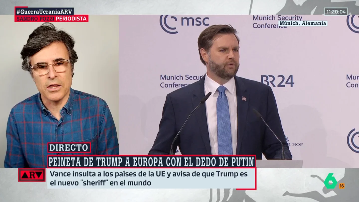 La reflexión de Sandro Pozzi sobre Europa: "Está estrujada entre Trump y Putin" La reflexión de Sandro Pozzi sobre Europa: "Está estrujada entre Trump y Putin"