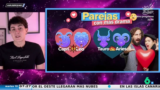 La compatibilidad entre signos del zodiaco para esta semana según Jabifus: Tauro y Aries, más drama que nunca La compatibilidad entre signos del zodiaco para esta semana según Jabifus: Tauro y Aries, más drama que nunca