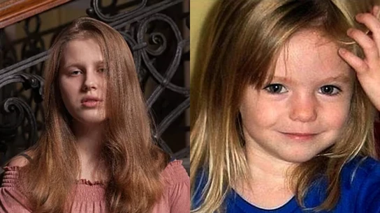 Julia Wandelt a la izquierda, Madeleine McCann en 2007 a la derecha Julia Wandelt a la izquierda, Madeleine McCann en 2007 a la derecha
