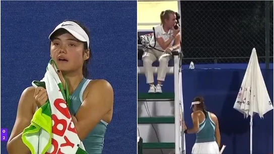 Raducanu, hundida Raducanu, hundida