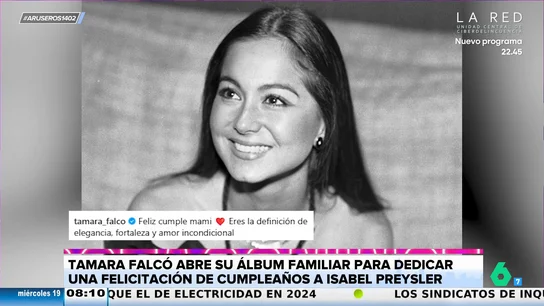 Alfonso Arús, de la felicitación de Tamara Falcó a Isabel Preysler: "Si lo más destacas de tu madre es eso..." Alfonso Arús, de la felicitación de Tamara Falcó a Isabel Preysler: "Si lo más destacas de tu madre es eso..."