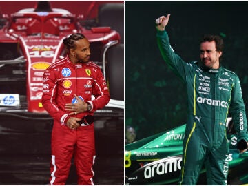 Lewis Hamilton y Fernando Alonso