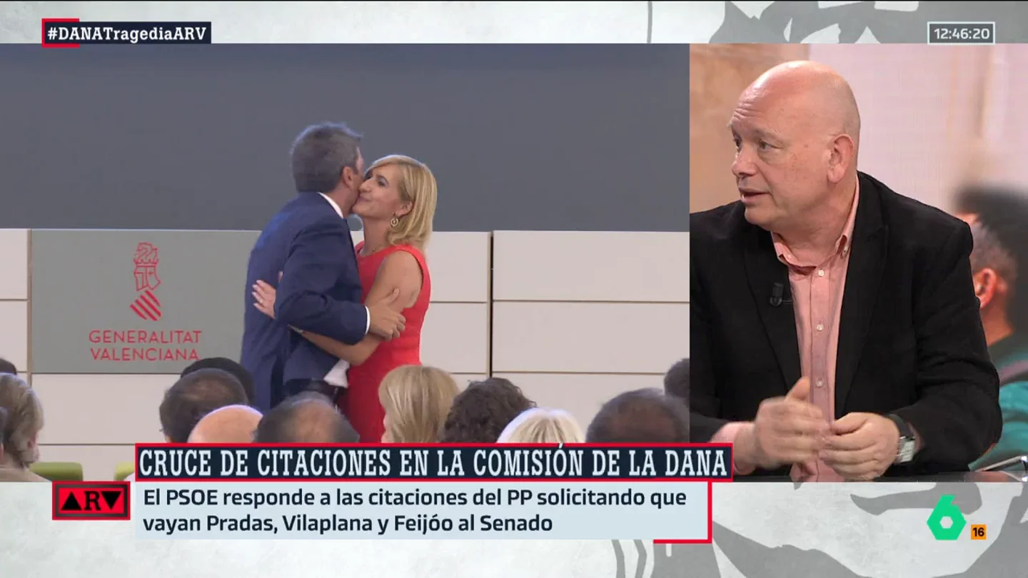 Gabi Sanz, sobre el futuro político de Mazón: "Ojo con tomar a los valencianos por tontos en las próximas elecciones" Gabi Sanz, sobre el futuro político de Mazón: "Ojo con tomar a los valencianos por tontos en las próximas elecciones"