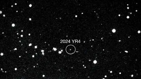 Asteroide 2024 YR4 Asteroide 2024 YR4