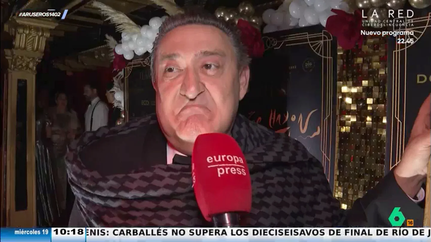 Mariano Peña ('Aída') critica que Terelu Campos sea ahora actriz: "El pecado no es de ella, sino de los que la llaman" Mariano Peña ('Aída') critica que Terelu Campos sea ahora actriz: "El pecado no es de ella, sino de los que la llaman"