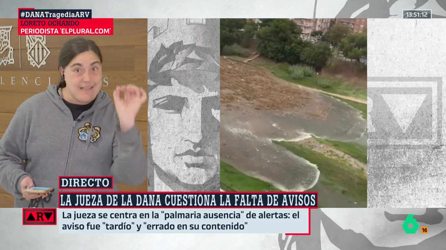 Loreto Ochando analiza la investigación de la jueza de la DANA: "Se ha cargado el relato del PP con solo dos autos" Loreto Ochando analiza la investigación de la jueza de la DANA: "Se ha cargado el relato del PP con solo dos autos"