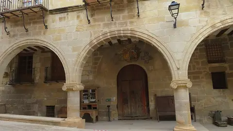 Soportales del Palacio de la Encomienda Soportales del Palacio de la Encomienda