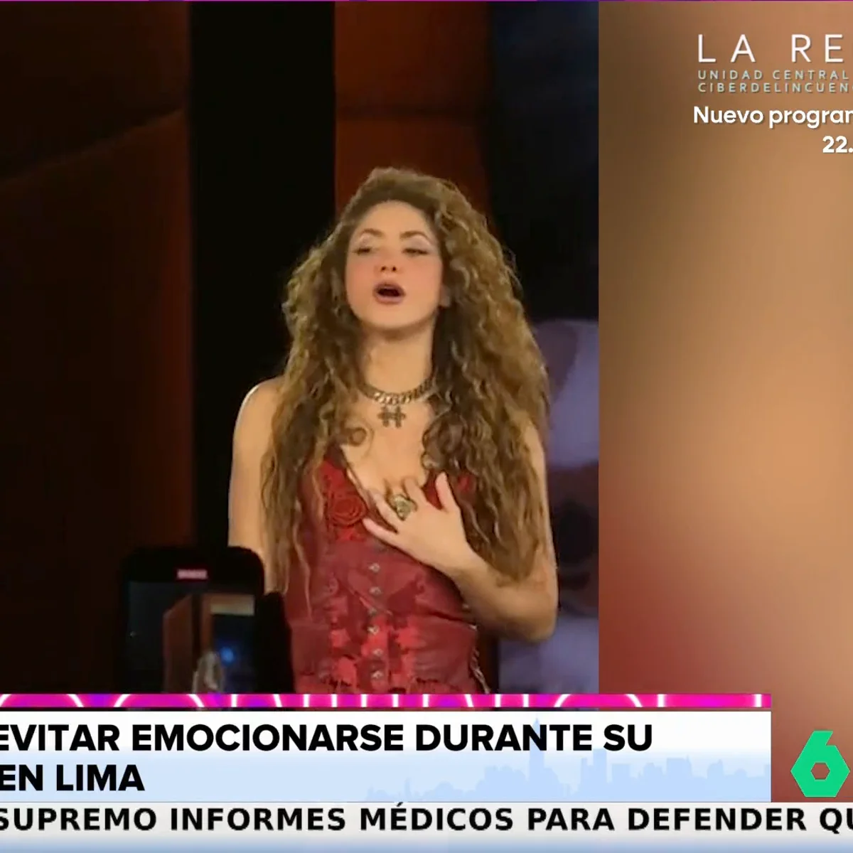 Shakira se emociona al cantar en pleno concierto 'Antología', su tema con sus hijos Milan y Sasha