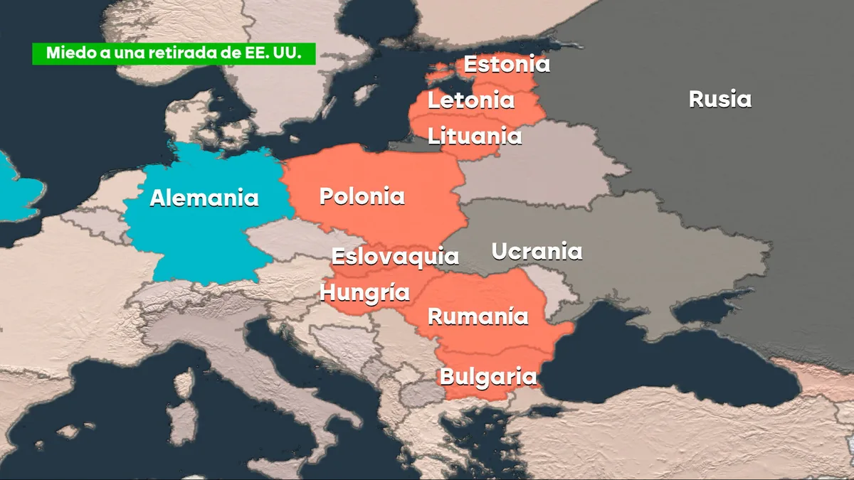 Huge concern in Europe for the possible massive withdrawal of US troops Huge concern in Europe for the possible massive withdrawal of US troops