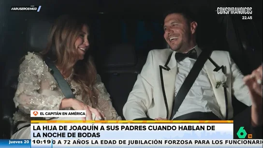 La reacción de las hijas de Joaquín y Susana Saborido cuando sus padres hablan de su noche de bodas: "Me está empezando a dar asco" La reacción de las hijas de Joaquín y Susana Saborido cuando sus padres hablan de su noche de bodas: "Me está empezando a dar asco"