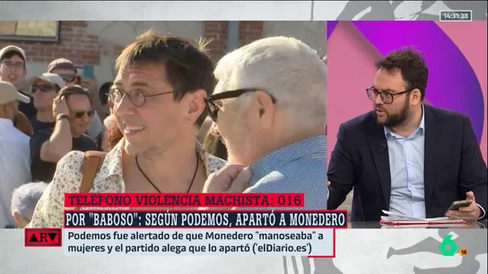 Monrosi, sobre Monedero: "Podemos está tardando en dar explicaciones" Monrosi, sobre Monedero: "Podemos está tardando en dar explicaciones"