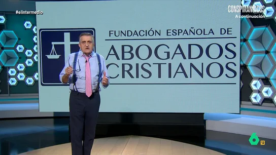 Wyoming reacciona a la última querella de Abogados Cristianos: "No las redactan con ordenador, sino con una máquina de churros" Wyoming reflexiona en este vídeo sobre el detalle más sorprendente de las demandas de Abogados Cristianos: "Siempre encuentran un juez dispuesto a aceptar estas denuncias por vagas, absurdas o poco fundamentadas que sean".