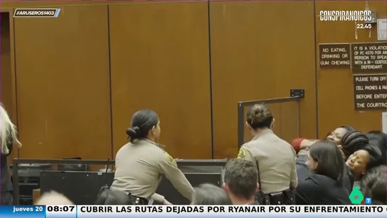 El abrazo viral de A$AP Rocky con Rihanna tras ser declarado no culpable El abrazo viral de A$AP Rocky con Rihanna tras ser declarado no culpable