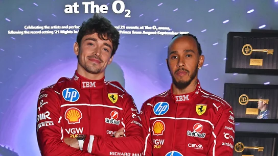 Charles Leclerc y Lewis Hamilton Charles Leclerc y Lewis Hamilton