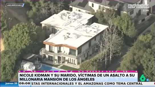 Asaltan la mansión de Nicole Kidman, valorada en 4'5 millones de dólares: "Una persona del servicio se encontraba dentro de la vivienda" Asaltan la mansión de Nicole Kidman, valorada en 4'5 millones de dólares: "Una persona del servicio se encontraba dentro de la vivienda"