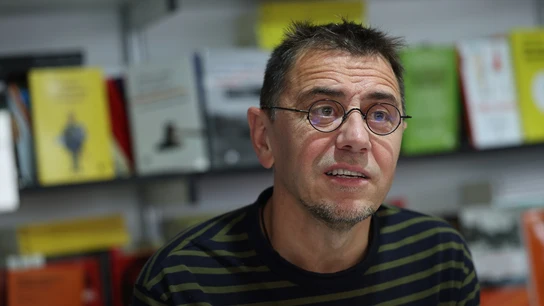 El cofundador de Podemos, Juan Carlos Monedero, en una imagen de archivo.  El cofundador de Podemos, Juan Carlos Monedero, en una imagen de archivo.