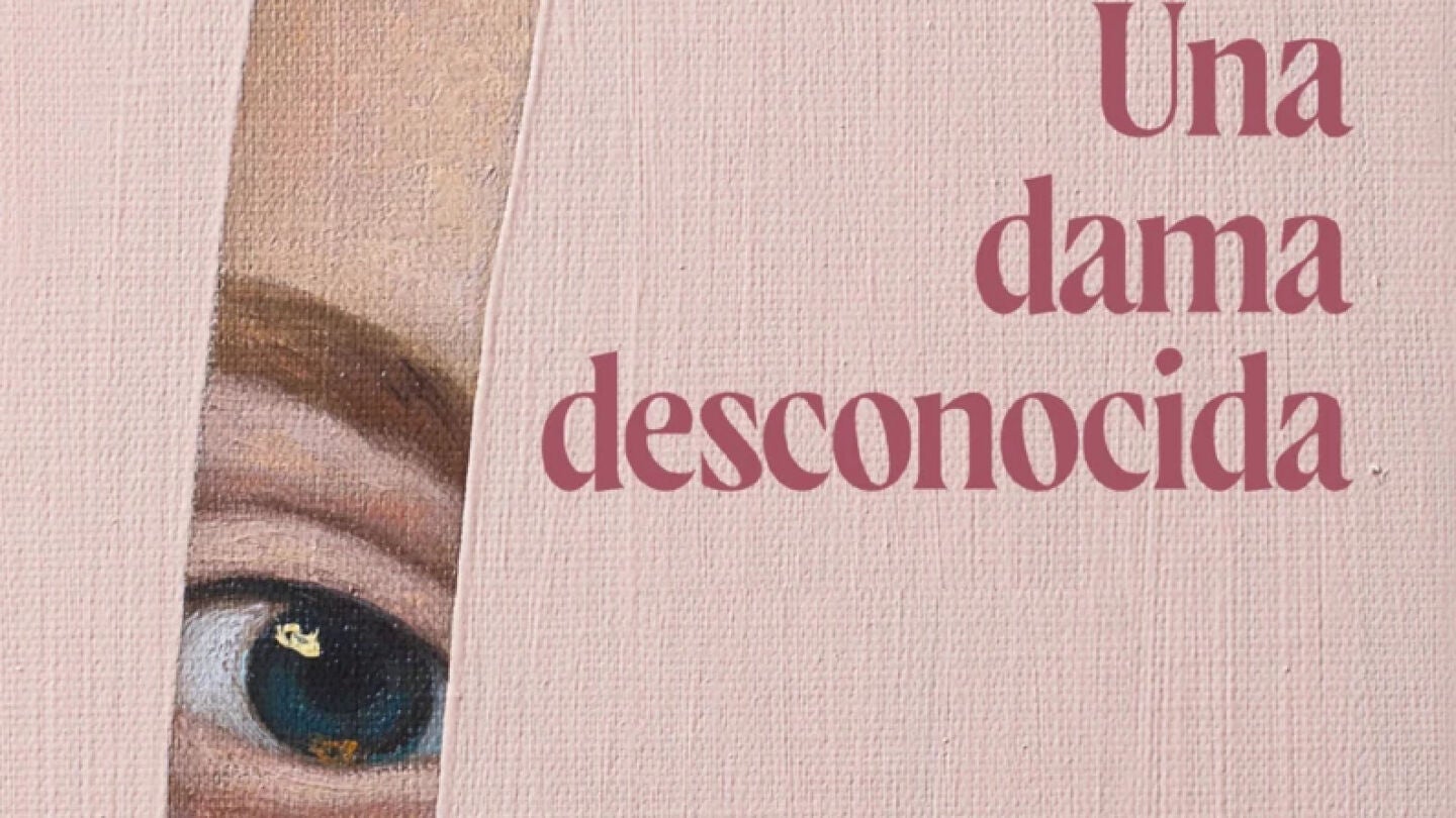 Detalle de la cubierta de 'Una dama desconocida', de Carlos del Amor