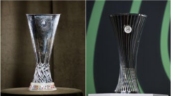 Trofeos de Europa League y Conference