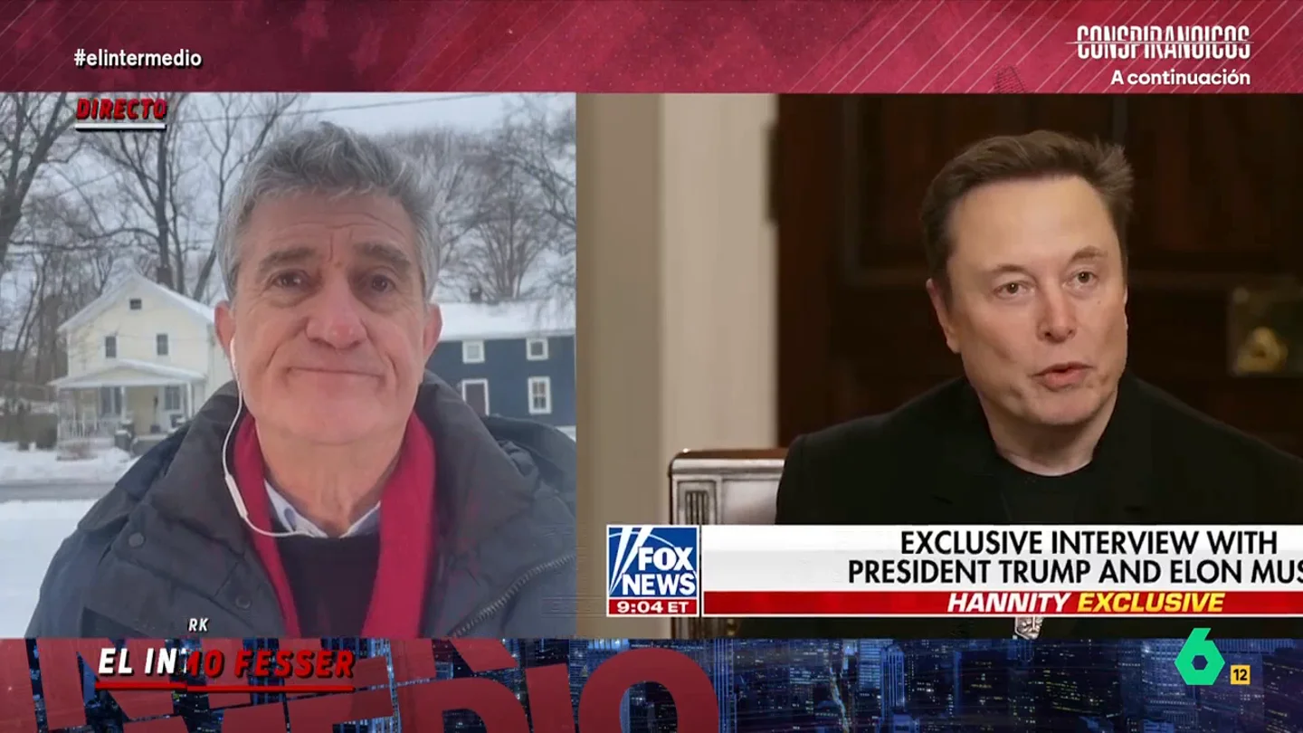 Fesser, del poder de "Elon 'Manostijeras' sobre Trump: "Los trabajos que decían que quitaban los inmigrantes, los está quitando él" Fesser, del poder de "Elon 'Manostijeras' sobre Trump: "Los trabajos que decían que quitaban los inmigrantes, los está quitando él"