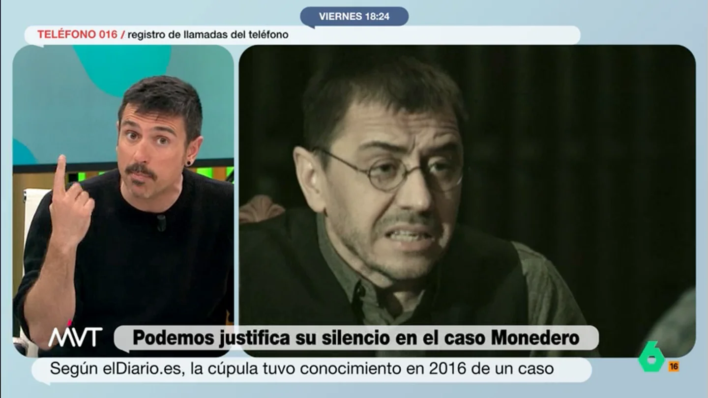 Ramón Espinar: Monedero tendrá derecho a preguntar de qué se me acusa y a defenderse Ramón Espinar: Monedero tendrá derecho a preguntar de qué se me acusa y a defenderse