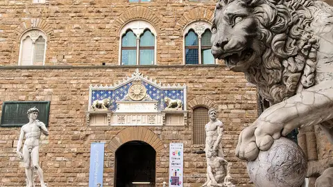 Piazza della Signoria en Florencia Piazza della Signoria en Florencia