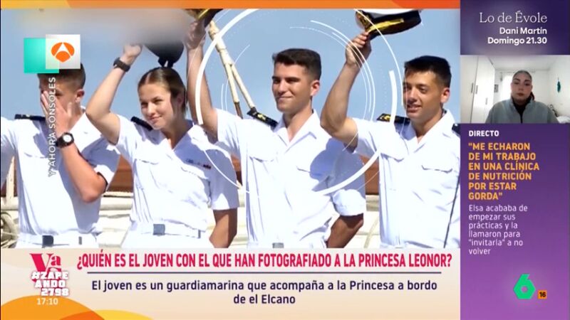 Cazan a la princesa Leonor en Brasil con su supuesto 'amigo especial': "Me gusta para ella pero me esperaré a la hoguera final"