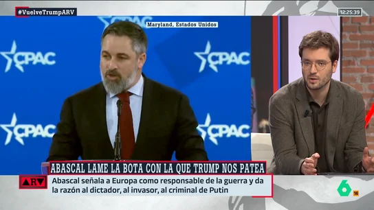 Alán Barroso, sobre Abascal  Alán Barroso, sobre Abascal