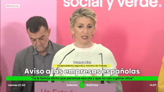 España se planta ante Trump España se planta ante Trump