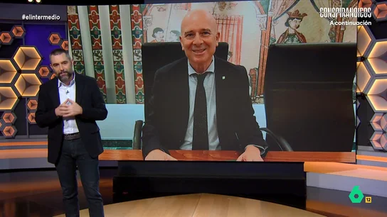 Dani Mateo, a un político de Vox que afirma que Torrente "simboliza al español honrado": "Claro, es como un mitin de Vox" Dani Mateo, a un político de Vox que afirma que Torrente "simboliza al español honrado": "Claro, es como un mitin de Vox"