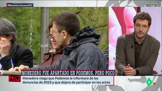 Alán Barroso reacciona a las denuncias contra Monedero: "Por muy de izquierdas que seas, eso no te inmuniza de ser un asqueroso" Alán Barroso reacciona a las denuncias contra Monedero: "Por muy de izquierdas que seas, eso no te inmuniza de ser un asqueroso"