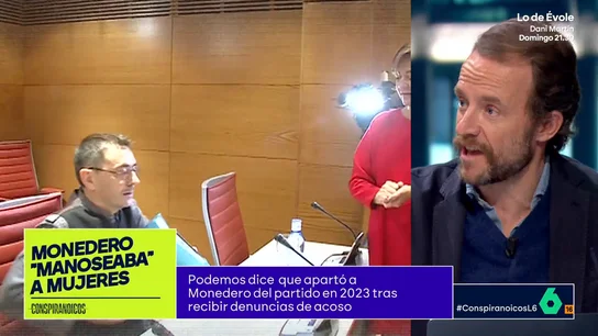 Chapu Apaolaza: "La duda de Podemos es, si era inocente, lo estabas apartando sin motivo, y si era culpable el partido estaba tapando el caso" Chapu Apaolaza: "La duda de Podemos es, si era inocente, lo estabas apartando sin motivo, y si era culpable el partido estaba tapando el caso"