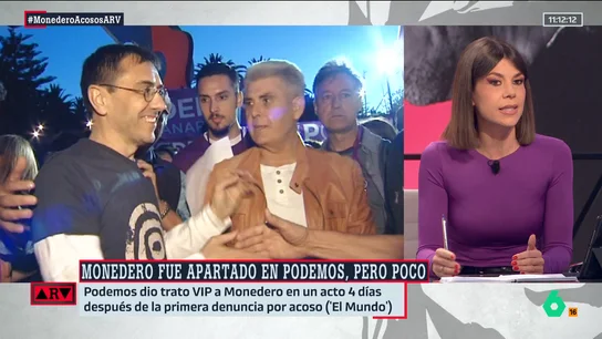 Ainhoa Martínez, tajante con Podemos: "En lugar de 'hermana, yo sí te creo', es 'hermano, yo sí te cubro'" Ainhoa Martínez, tajante con Podemos: "En lugar de 'hermana, yo sí te creo', es 'hermano, yo sí te cubro'"