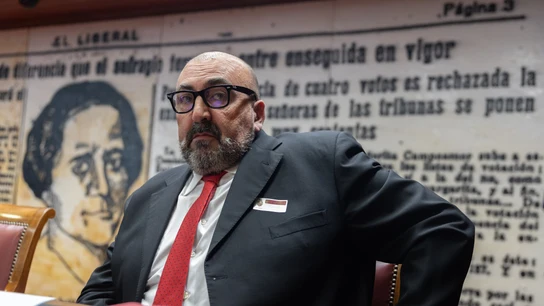 Koldo García en la comisión del Senado por el caso mascarillas el 22 de abril de 2024 Koldo García en la comisión del Senado por el caso mascarillas el 22 de abril de 2024
