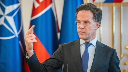 El secretario general de la OTAN, Mark Rutte El secretario general de la OTAN, Mark Rutte