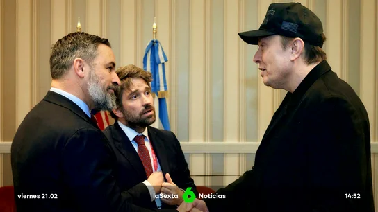 Abascal, a los pies de Trump Abascal, a los pies de Trump