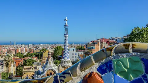 Vistas desde el Parque Güell Vistas desde el Parque Güell