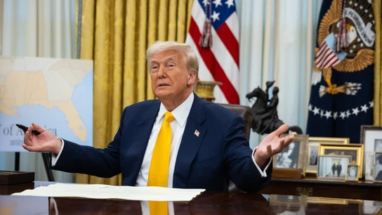 El presidente de EEUU, Donald Trump El presidente de EEUU, Donald Trump