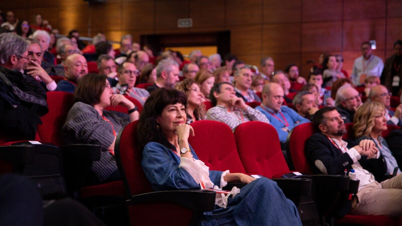 La ministra de Igualdad, Ana Redondo, durante el 15º Congreso Socialista de Castilla y León